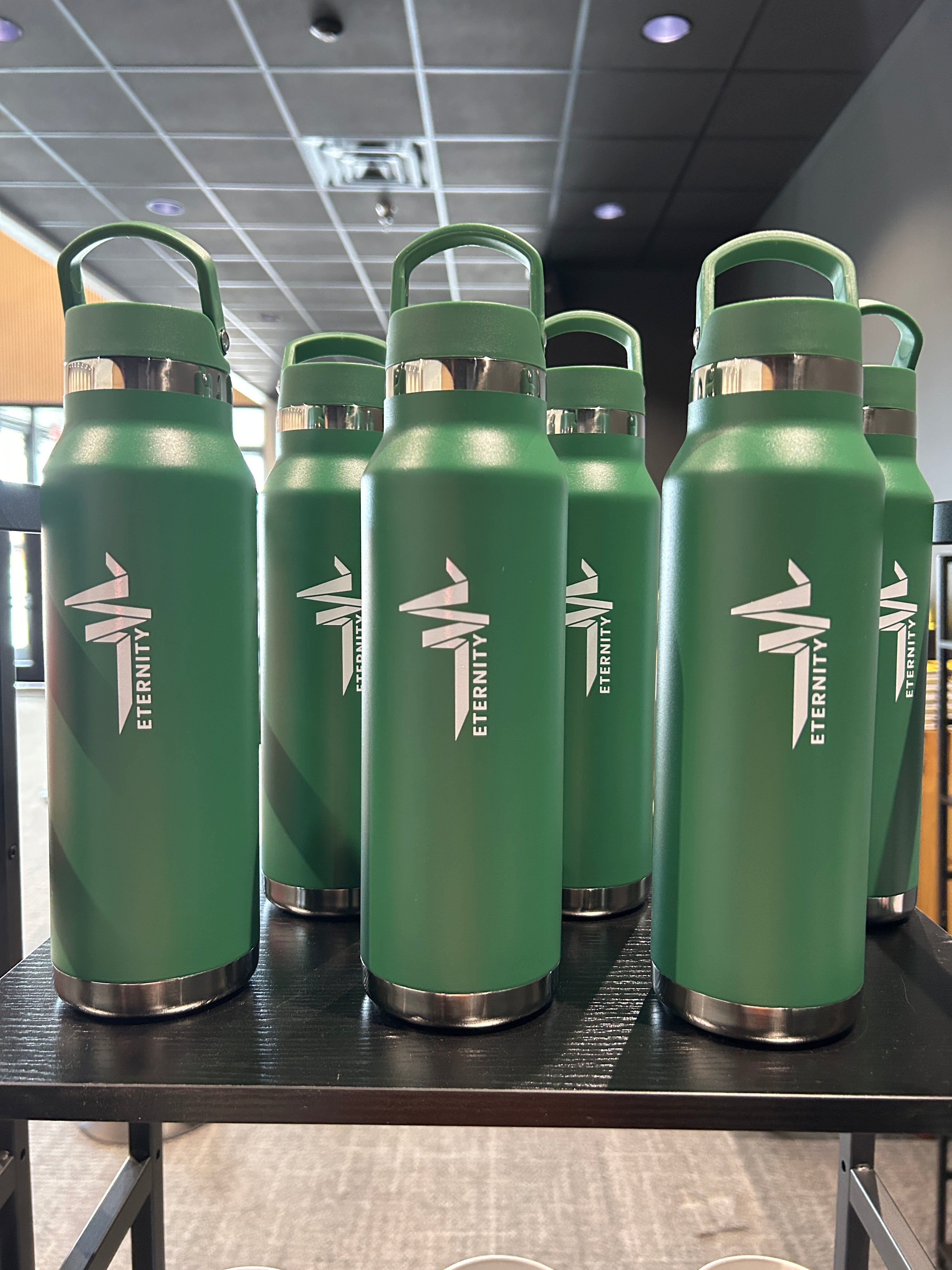 Teal Logo Water Bottle