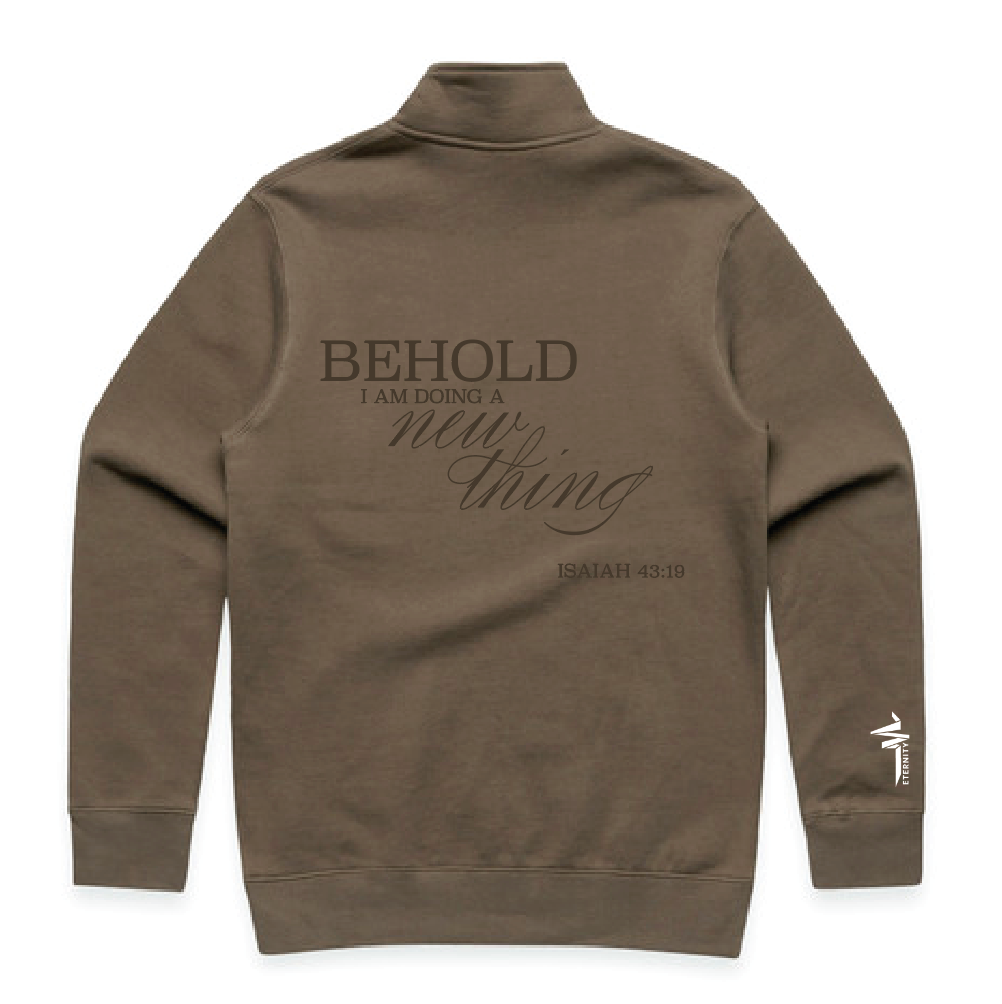 Fearless Brown Quarter Zip