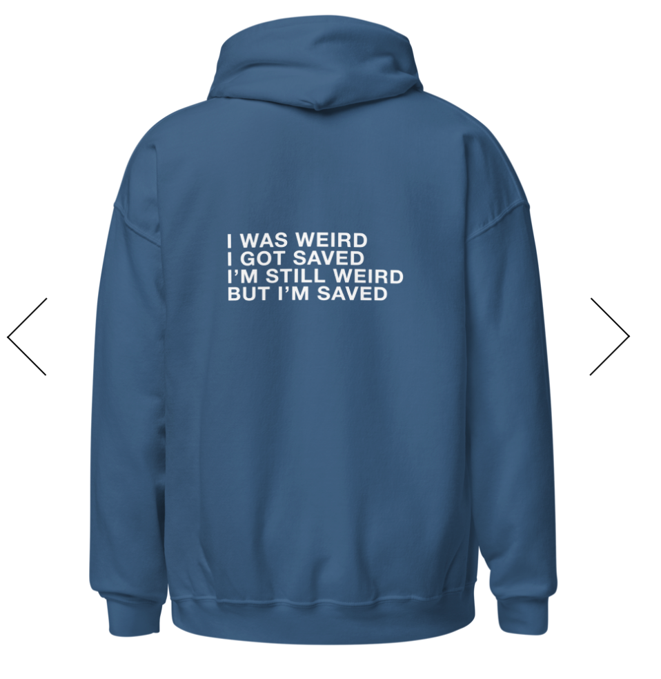 Jesus Loves Weird People Too Sweatshirt
