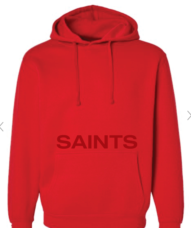 Saints Red Hoodie