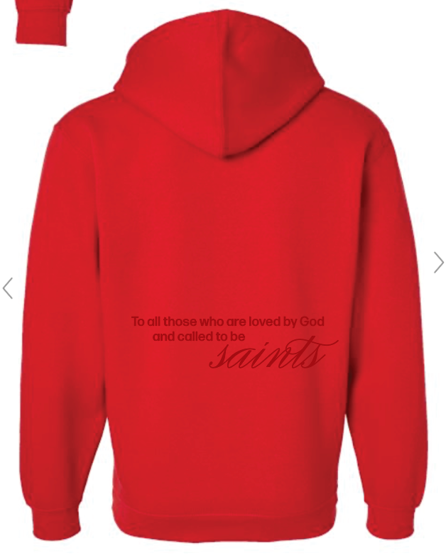 Saints Red Hoodie